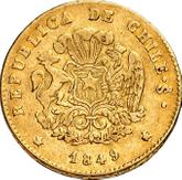 Obverse 1 Escudo 1849 So ML