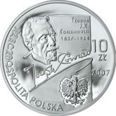Obverse 10 Zlotych 2007 MW RK 125th Anniversary of Konrad Korzeniowski's Birth