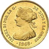 Obverse 4 Escudos 1868