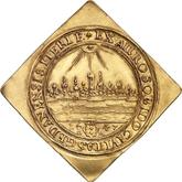 Reverse 2 Ducat 1647 GR Donative Danzig