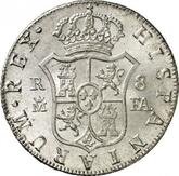 Reverse 8 Reales 1808 M FA