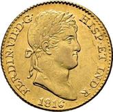 Obverse 2 Escudos 1816 M GJ