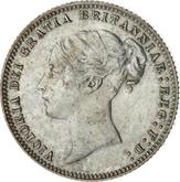 Obverse Sixpence 1876