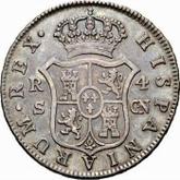 Reverse 4 Reales 1807 S CN