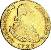 Obverse 1 Escudo 1799 M MF