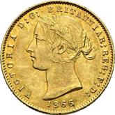 Obverse Half Sovereign 1866