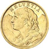 Obverse 20 Francs 1906 B Vreneli