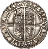 Reverse Sixpence 1576 Third issues
