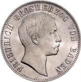 Obverse 1/2 Gulden 1863