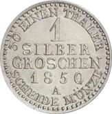Reverse Silber Groschen 1850 A