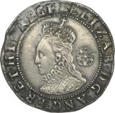 Obverse Sixpence 1582 Sixth issue