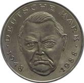Obverse 2 Mark 1997 A Ludwig Erhard