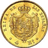 Reverse 4 Escudos 1867