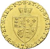 Reverse Half Guinea 1790 Spade