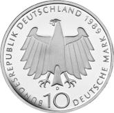 Reverse 10 Mark 1989 D Bonn