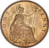 Reverse Penny 1897 TB