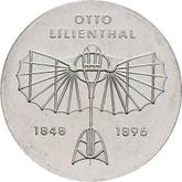 Obverse 5 Mark 1973 A Otto Lilienthal