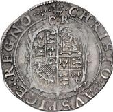 Reverse Sixpence no date (1625-1642) Third draped bust