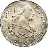 Obverse 2 Reales 1803 M FA