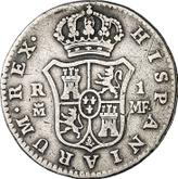 Reverse 1 Real 1788 M MF
