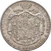 Reverse 2 Thaler 1852 B