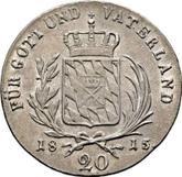 Reverse 20 Kreuzer 1815
