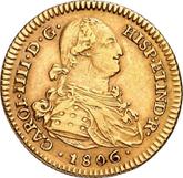 Obverse 2 Escudos 1806 PTS PJ