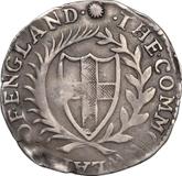 Obverse Sixpence 1656