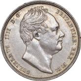 Obverse Halfcrown 1834 WW