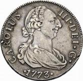 Obverse 4 Reales 1773 S CF