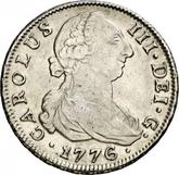 Obverse 4 Reales 1776 S CF