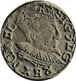 Obverse 3 Groszy (Trojak) 1597 IF Lublin Mint