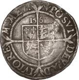 Reverse Sixpence 1563 Third issues