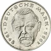 Obverse 2 Mark 1994 J Ludwig Erhard