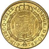 Reverse 8 Escudos 1790 P SF