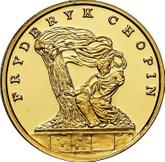 Reverse 200000 Zlotych 1990 Fryderyk Chopin