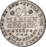 Reverse 24 Mariengroschen 1823 CvC