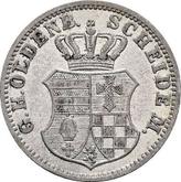 Obverse Groschen 1858 B