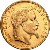 Obverse 50 Francs 1865 A