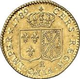 Reverse Louis d'Or 1789 R