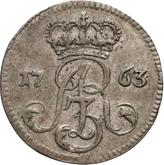 Obverse 3 Groszy (Trojak) 1763 Torun