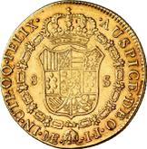 Reverse 8 Escudos 1799 IJ