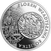 Reverse 20 Zlotych 2015 MW Florin of Ladislas the Elbow-high