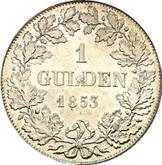 Reverse Gulden 1853