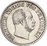 Obverse Silber Groschen 1864 A