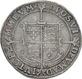 Reverse Halfcrown no date (1601-1602)
