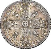 Reverse Sixpence 1705