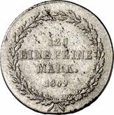 Reverse 10 Kreuzer 1809 L