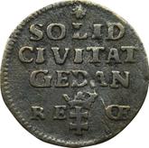Reverse Schilling (Szelag) 1763 REOE Danzig