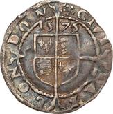 Reverse 1 1/2 Pence 1576 Third issues